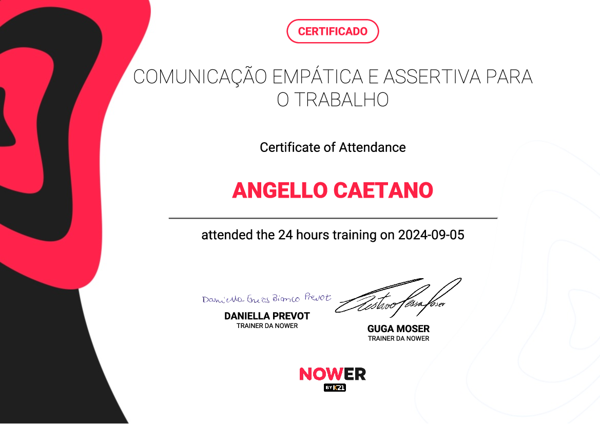 Certificado K21